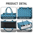 thumbnail image 4 of Large Capacity Tote Bag,Blue Dachshunds Dog Handbag Fashion Luxury Tote Bag,15.7"x13"x 5.1" Inches,Laptop Compatible, 4 of 6