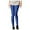 Dark Blue, variant on Women's Shiny Spring Summer Slim Fit Glow Pants Skinny 7/8 Length Base Layer Trousers Fluorescent Style Leggings for Women Plus Size ,One Size