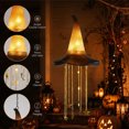 thumbnail image 3 of Yucurem Glowing Witch Hat Hanging Decor, Halloween Witch Hat with Cascading Star Lights, Lighted Hanging Decoration for Window, Porch, Tree, Mantel and Party (3pcs), 3 of 9