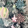 thumbnail image 4 of Adornos navideños, juego de colgantes para colgar, accesorio decorativo, decoración navideña inastillable para regalo de festival, multiusos 80 piezas, 4 of 8