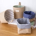 thumbnail image 3 of HEVIRGO Storage Basket Creative Large Capacity Jute Practical Multifunctional Wall Hanging Desktop Basket Bin for Dormitory,3#, 3 of 10
