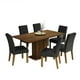 thumbnail image 1 of Juego de Comedor Madesa Oxford Hanna con Mesa y 6 Sillas Color Madera Rústico, 1 of 7