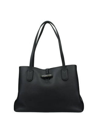 Longchamp Authenticated Roseau Leather Handbag