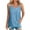 Light Blue, variant on HAiming Sequin Tank Tops for Women Trendy V Neck Camisole Spaghetti Dressy Casual Sparkly Party Club Concert Outfits