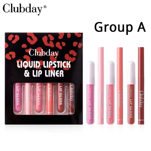 Fiudx Brillo de Labios Aterciopelado, Delineador de Labios Definido, Acabado Mate, Larga Duración, Glamour Diario, Imprescindible para El Maquillaje de Labios.