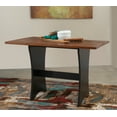 thumbnail image 6 of Linon Wymosa 3-Piece Coastal Corner Breakfast Nook Dining Set with Storage, Black/Walnut, 6 of 23