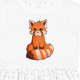 thumbnail image 4 of Inktastic Red Panda T-shirt Girls Toddler Dress, 4 of 5