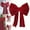 A, variant on 31*83 inch Large Christmas Tree Topper Bow, Giant Red Velvet Wreath Bow, Red Christmas Bows Outdoor Decoration, Christmas Wreath Bows for Home Party Wedding Car Holiday Decor Supplies