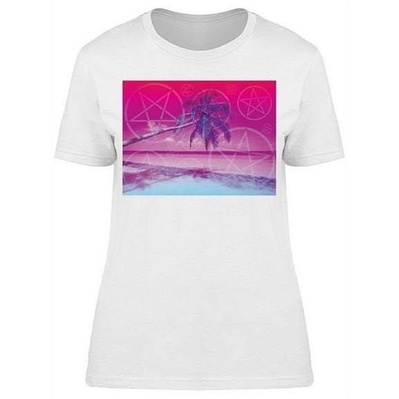 Palm Pentegram Women's T-shirt