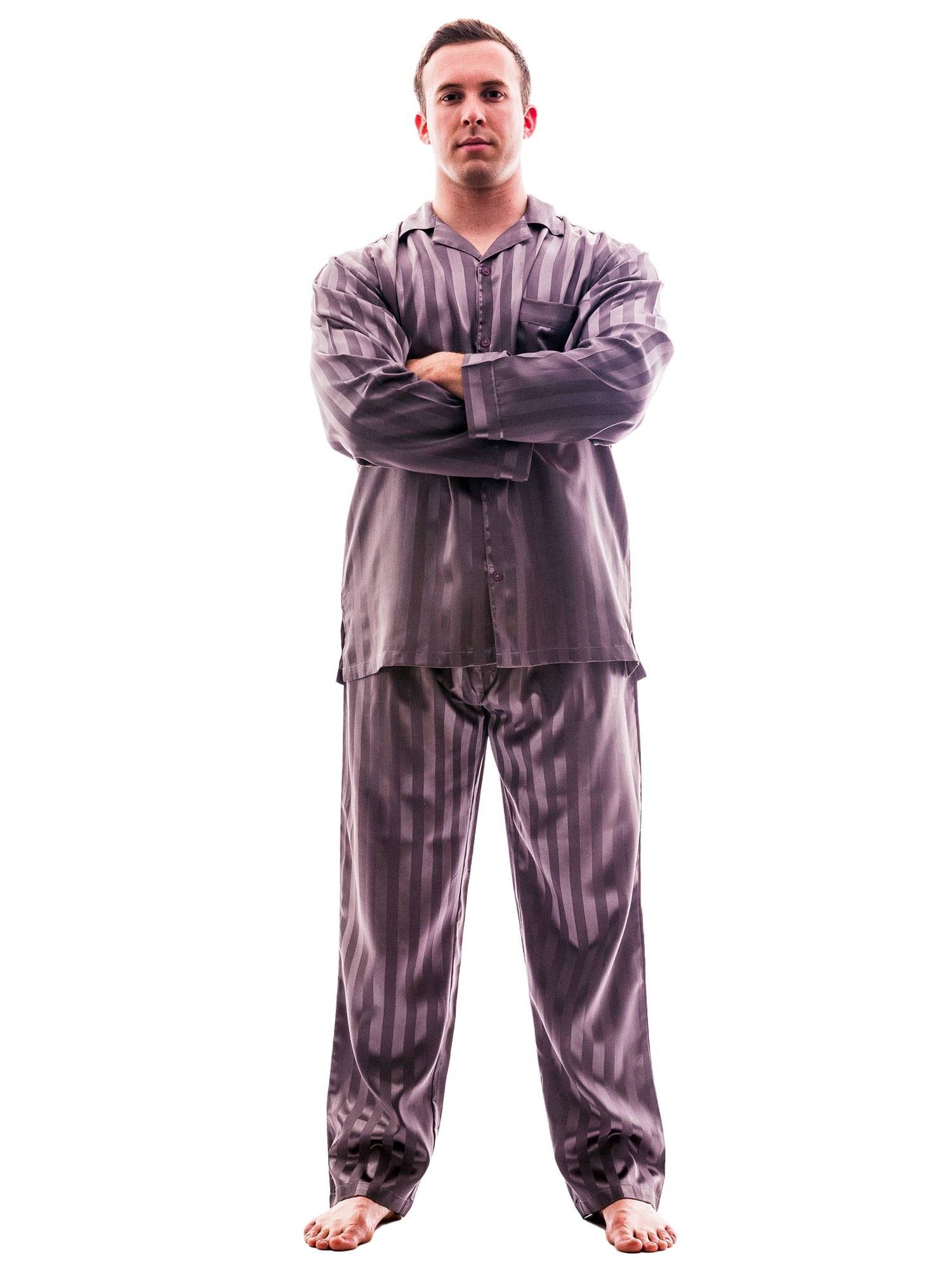 mens satin pajamas