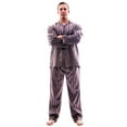 thumbnail image 1 of Up2date Fashion's Men's Striped Satin Pajamas, 1 of 2