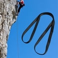 thumbnail image 6 of simhoa 2xClimbing Runner Belt High Strength 23kN Rock Climbing Equipment 60cm Black, 6 of 8