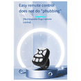 thumbnail image 3 of Télécommande Bluetooth Anneau de Maintien pour Télécommande Téléphone Vidéo Perche Selfie Contrôleur de Caméra, 3 of 9