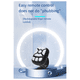 thumbnail image 3 of Control remoto Bluetooth con anillo de desplazamiento para teléfono, video, control remoto, palo selfie, controlador de cámara, 3 of 8