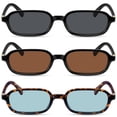 thumbnail image 4 of Gafas de Sol Retro Rectangulares YMRFW para Mujer Protección UV400, 4 of 6