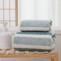 Oggfader Bath Towel Sets Sale Corals Fleece Bath Towel Set Lightweight Absorbent Ultras Fluffys Quicks Dry Towel For Travel Vacation Fitness And Yoga Green