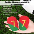 thumbnail image 2 of Super mini shin guards tiny shin guards protective equipment (special NO.7 uniform number) S, 2 of 5