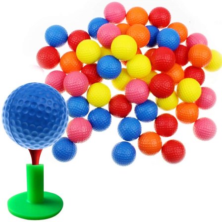 OUNONA 11 PCS Foam Balls Golf Practice Ball Practice Balls 4X4CM