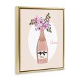 thumbnail image 3 of Stupell Industries Contemporary Cheers Pastel Rosè Gold Floating Frame Canvas Art, 25 x 31, by Chen Alyesh, 3 of 8