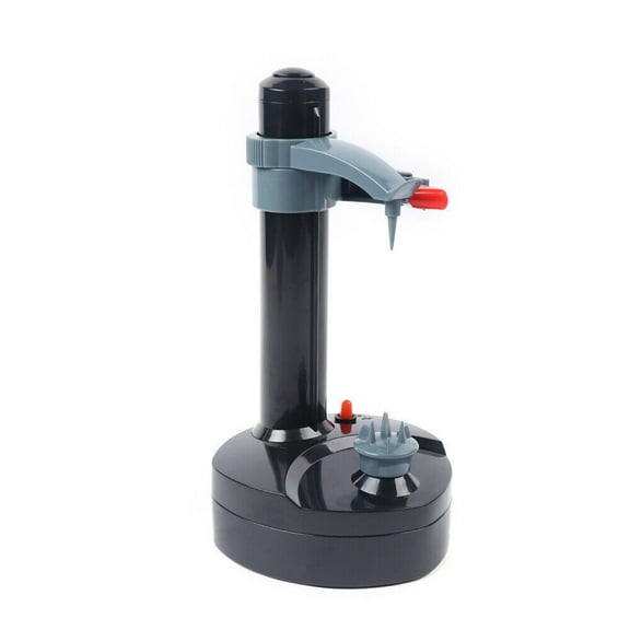 Electric Apple Peeler Fruit Vegetable Peeler Machine Black 6" X 5.6" X11.6"