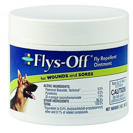 NEW Vet-Kem Clear Fly Repellent Ointment – 2 oz Jar