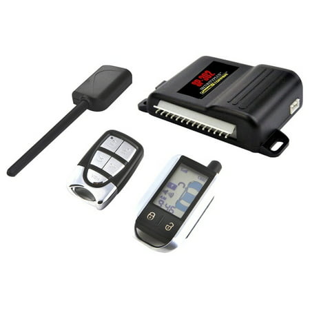 CSPI SP-302 2-Way LCD Paging Alarm and Keyless Entry System with Rechargeable
