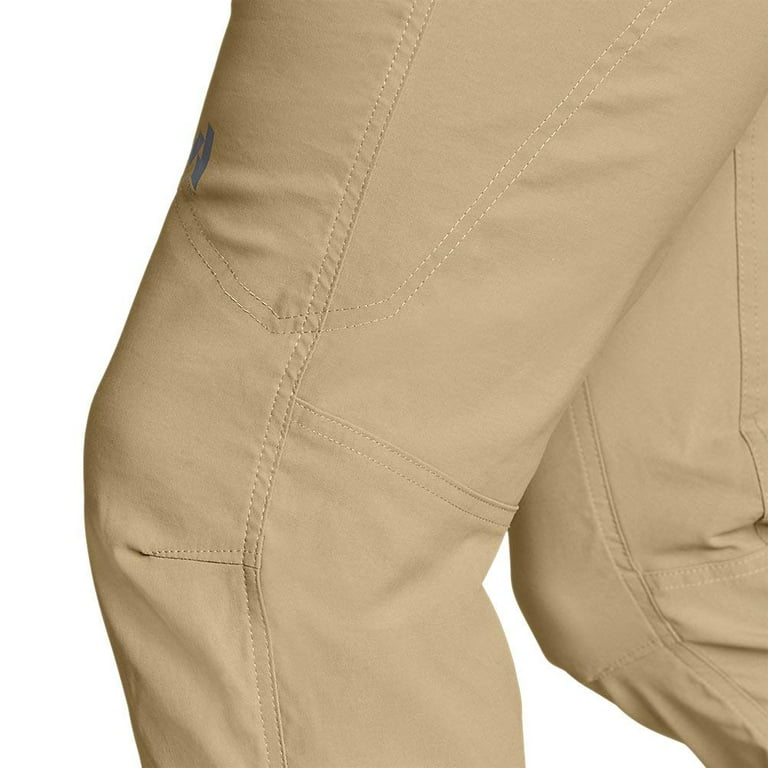 Pantalon Randonnée Homme Eddie Bauer, Beige, Taille 36x30, Coton Stretch