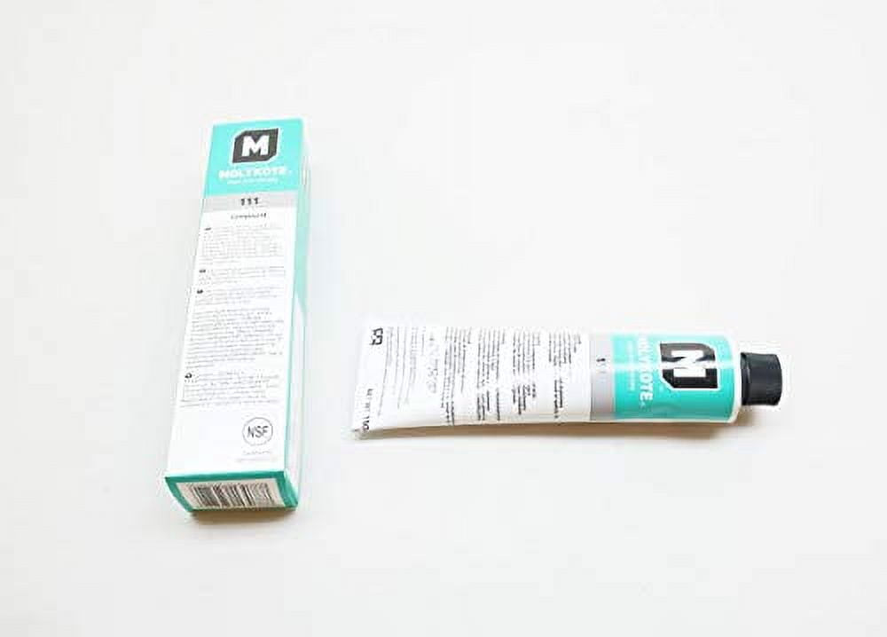 Graisse Silicone Molykote 111 Pour Joints O-Ring Et Valves - Tube De 400g (14.1 Oz) - Date D'expiration 01/2029
