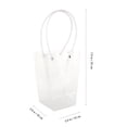 thumbnail image 2 of Transparent Bouquet Gift Bags for Flower Storage Made of Durable PP Material 2pcs, 2 of 8
