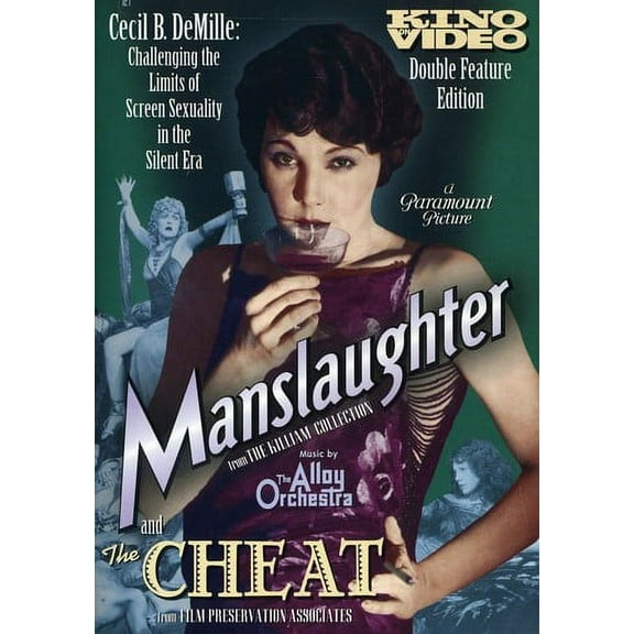 Manslaughter / The Cheat (DVD), Kino Lorber, Drama