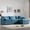 4 Seat Blue, variant on DTTRA 103" Oversized Modular Sectional Sofa with Movable Ottoman, 4-Seater L-Shaped Chenille Cloud Couch with Double Cushions & Pillow Top Arms for Living Room Apartment, White