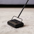 Eyliden Hand Push Carpet and Floor Sweeper, Manual, Compact, Eco