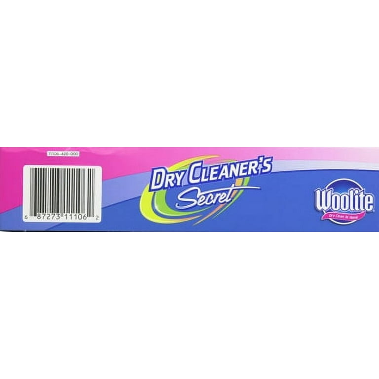  Woolite At Home Dry Cleaner, Fresh Scent, 6 Cloths : Health &  Household