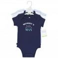 thumbnail image 2 of Hudson Baby Infant Boy Cotton Bodysuits, Mommys Man, 12-18 Months, 2 of 5