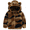 Brown Camo, variant on XBASW Baby Kids Fleece Jacket Tie Dye Zip up Coat for Boys Girls Soft Hooded Sweatshirt Jacket for Toddler 1-6T