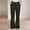 Black, variant on Girls Casual Loose Fit Flowy Pants High Waist Flared Trousers for Girls Comfortable Beach Wear Kids Fashion Bottoms