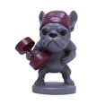 thumbnail image 1 of Figura de perro de resina en miniatura, figura decorativa para el hogar Estilo A, 1 of 9