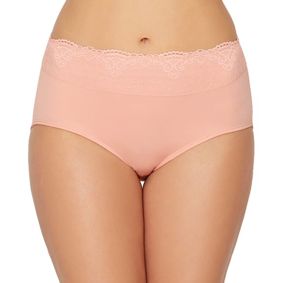 Bali Womens Smooth Passion For Comfort Lace Brief Style-DFPC61L