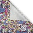 thumbnail image 4 of Ambesonne Boho Valance Pack of 2, Colorful Oriental Motifs Art, 54"X12", Multicolor, 4 of 5