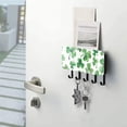 thumbnail image 5 of St Patrick Mail Holder Organizer Wall Mount with Shelf Key Holder Key Rack with 5 Key Hooks for Wall Decorative, 5 of 6