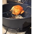 thumbnail image 3 of Ensemble de 2 Fourchettes de barbecue en Acier Inoxydable pour Rôtir des Poulets et des Viandes de barbecue à surfaces Irrégulières, 3 of 5