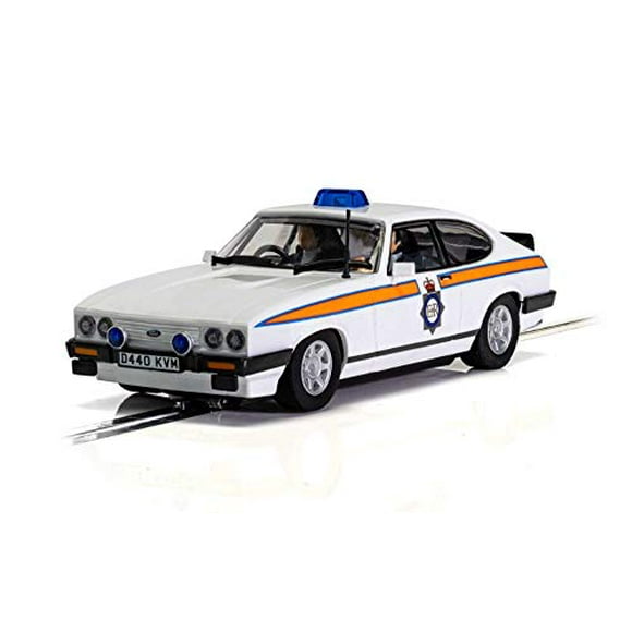 Scalextric Ford Capri MK III Plus Grande Police de Manchester 1:32 Voiture de Course à sous C4153