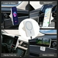 thumbnail image 3 of Wireless Charger Magnetic Car phone Holder for iPhone 17 16 15 14 13 Pro Max 12 Phone Car Accessories 15W Fast Charging Car Mount Charger, 3 of 12