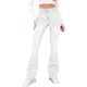 thumbnail image 1 of Jeans de Pierna Ancha Mujeres de Cintura Alta Elástica Versátil Suelta Pata Recta Pantalones Casuales para el Uso Diario, 1 of 8
