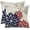 Blue Red, variant on Black Grey Floral Pillow Covers 18x18 Set of 2 Outdoor Waterproof White Colored Decorative Throw Pillows Summer Pillowcase Polyester Cushion Case Decor for Couch Patio Funiture Garden Porch 01L