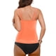 thumbnail image 3 of Conjunto de Bikini de Cintura Alta para Mujeres sin Mangas Sólido, Empujable Acolchado Traje de Baño de Corte Alto Ropa de Playa de Verano, 3 of 6