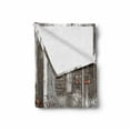 thumbnail image 2 of Modern Soft Flannel Fleece Throw Blanket, Street Musician Man Singing Playing Guitar Show Performance Grunge Urban Artwork, Cozy Plush for Indoor and Outdoor Use, 50" x 70", Multicolor, by Ambesonne, 2 of 6