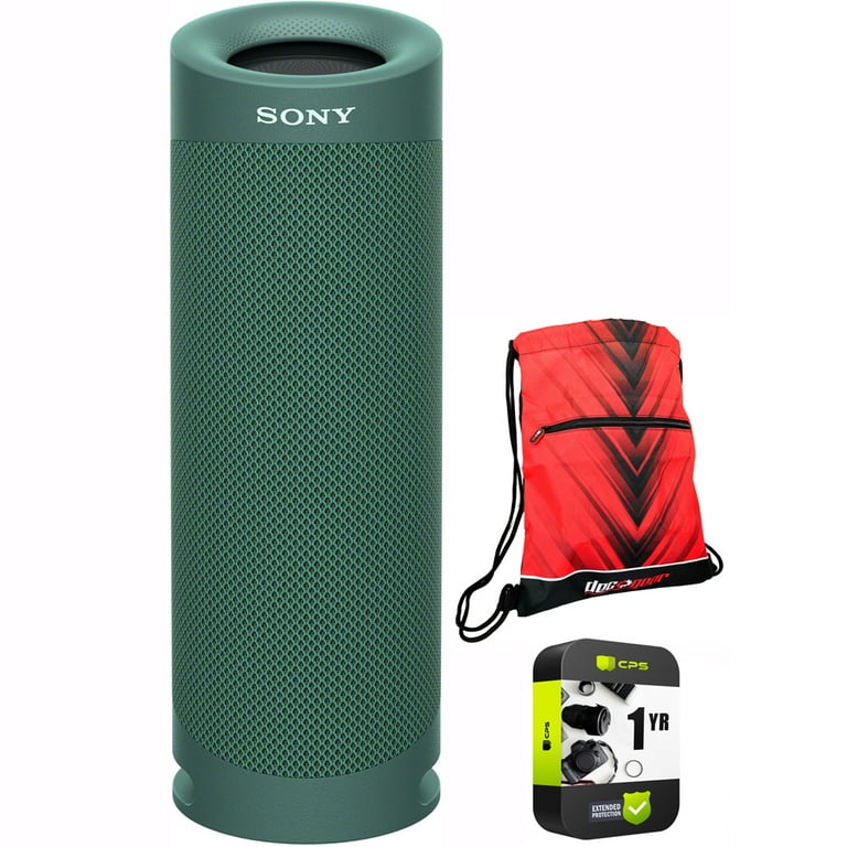 Sony SRS-XB23/G XB23 EXTRA BASS Portable Bluetooth Speaker Green
