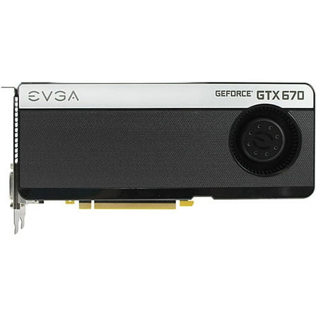 Sli Ready Dual Channel - EVGA GeForce GTX670 2048MB GDDR5 256bit, 2x Dual-Link DVI, HDMI, DP, 4-Way SLI Ready Graphics Card (02G-P4-2670-KR)