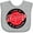 AC-Heather Grey, variant on Inktastic I Love My Daddy Boys or Girls Baby Bib